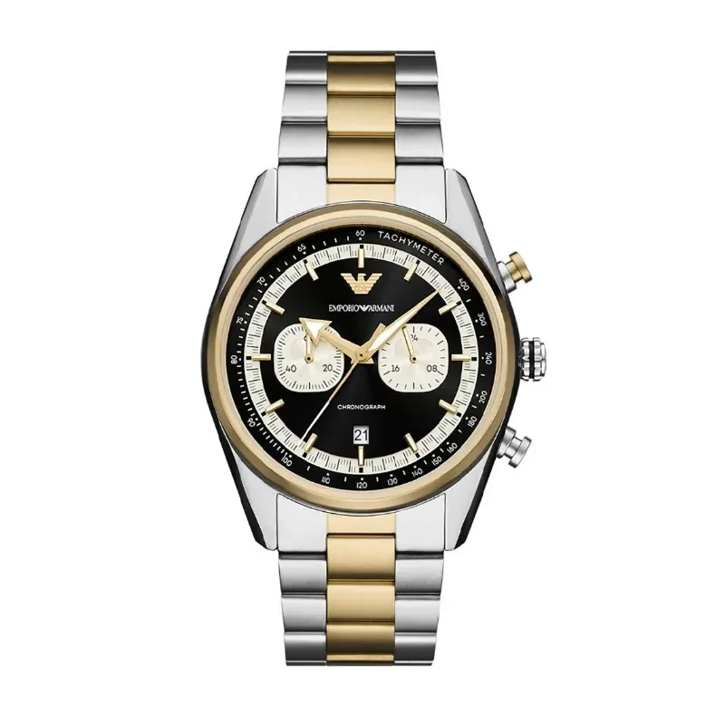 Emporio Armani Racer Chrono Two-tone Men's Watch- AR11678
